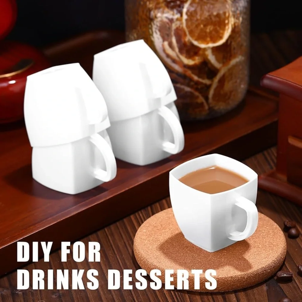 50pcs miniature Disposable Tea cups